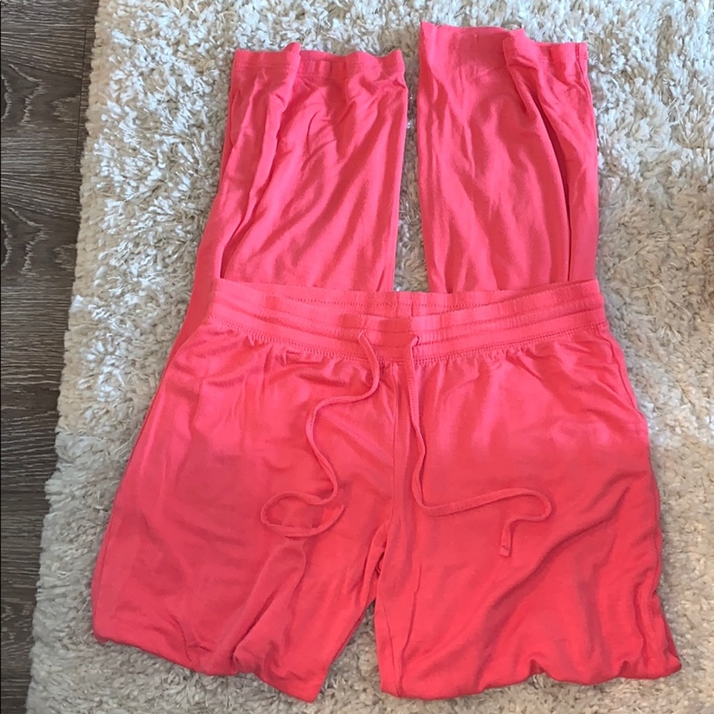 Pink lounge pants, bought from target